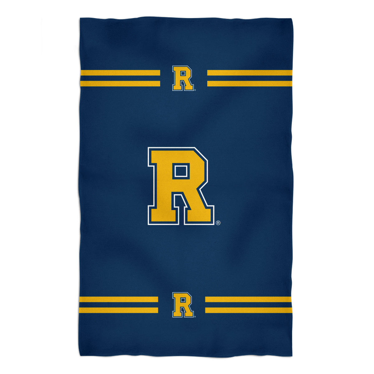 Rochester Yellowjackets Blue Beach Bath Towel by Vive La Fete