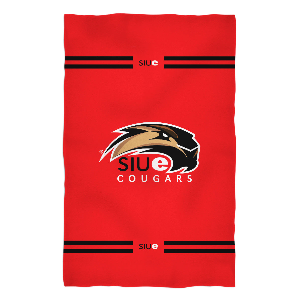 Southern Illinois Salukis SIU Red Beach Bath Towel by Vive La Fete