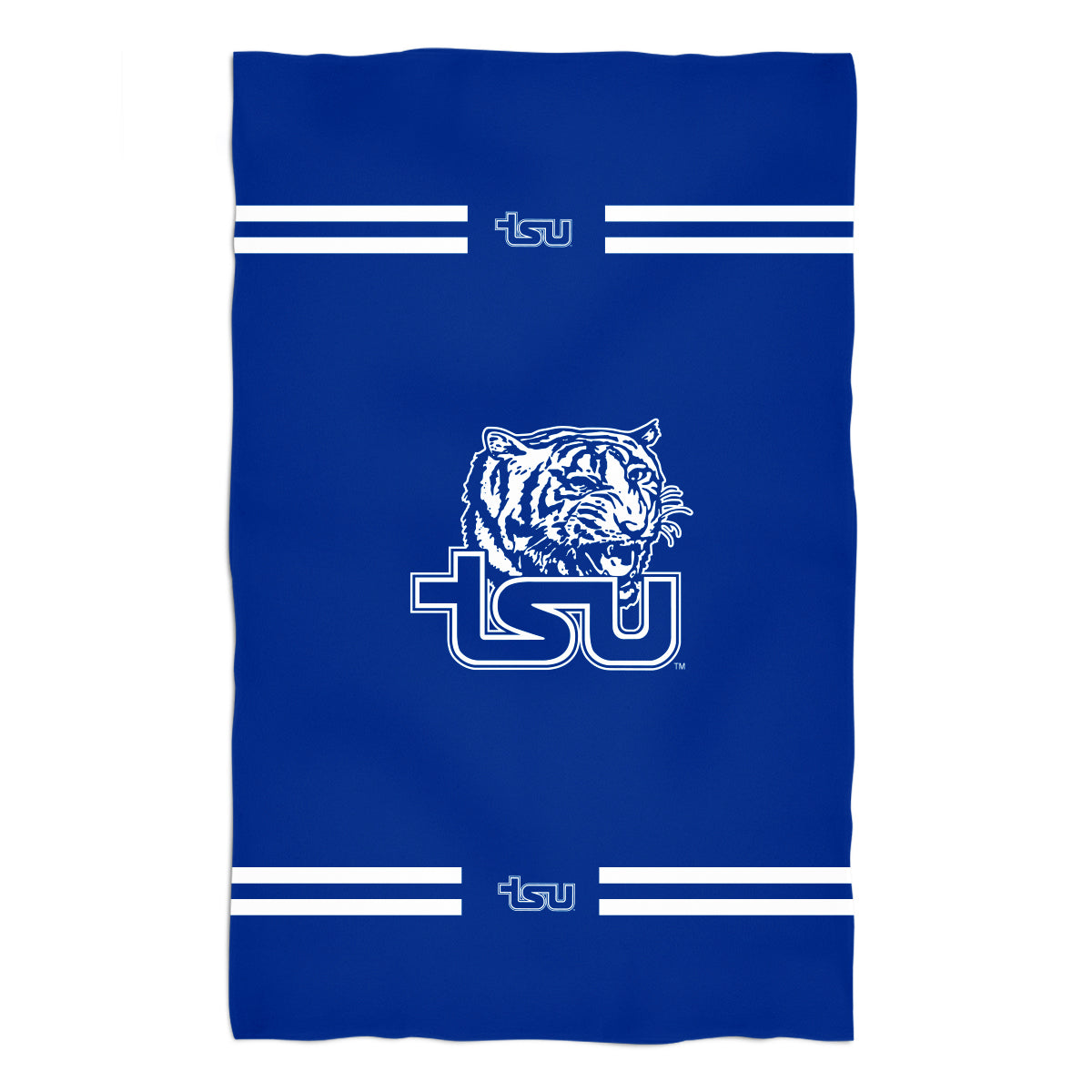 Handmade Tennessee State University TSU 2024 Blue Tiger Animal Print Unisex Men Women Crewneck Sweatshirt, HBCU, Gift, Graduation, Football