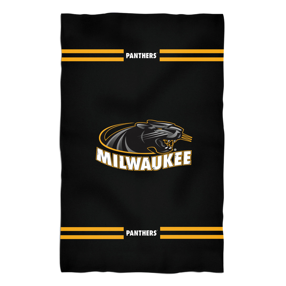 Wisconsin Milwaukee Panthers Maroon Beach Bath Towel by Vive La Fete