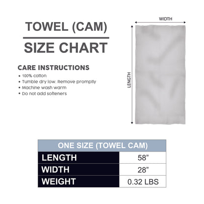 Beach Towel Size Chart