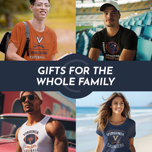 Gifts for the Whole Family. People wearing apparel from University of Virginia Cavaliers - Mobile Banner