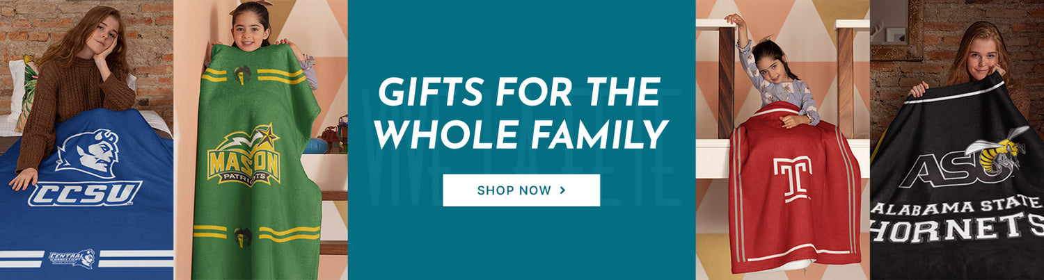Gifts for the Whole Family. Kids wearing apparel from University of Rhode Island Rams