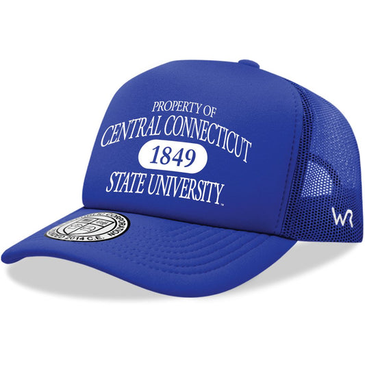CCSU Central Connecticut State University Blue Devils Property Foam Trucker Hats
