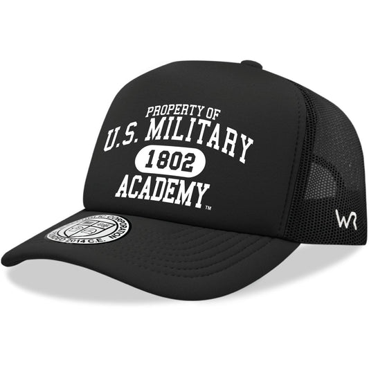 USMA United States Military Academy West Point Army Black Nights Property Foam Trucker Hats
