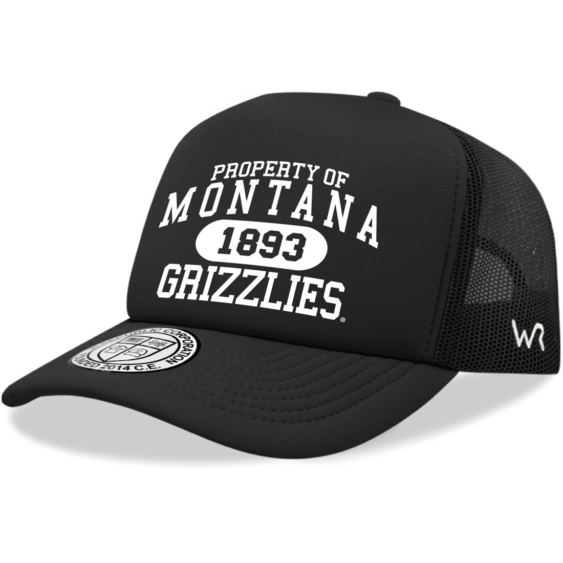 UM University of Montana Grizzlies Property Foam Trucker Hats