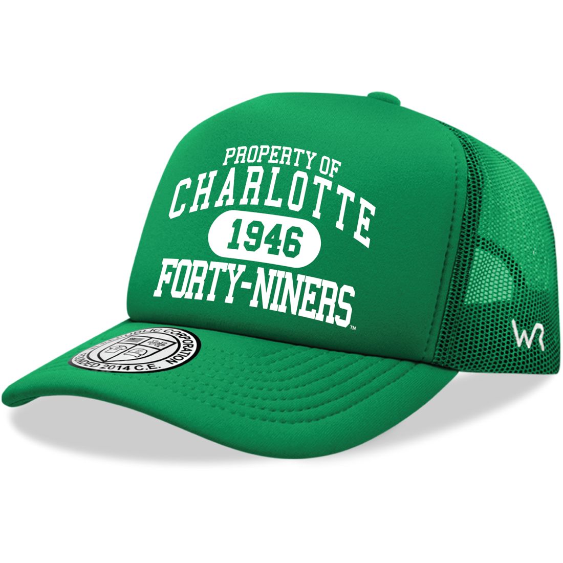 UNC University of North Carolina at Charlotte 49ers Property Foam Trucker Hats