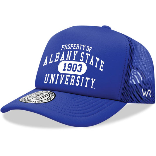 ASU Albany State University Golden Rams Property Foam Trucker Hats