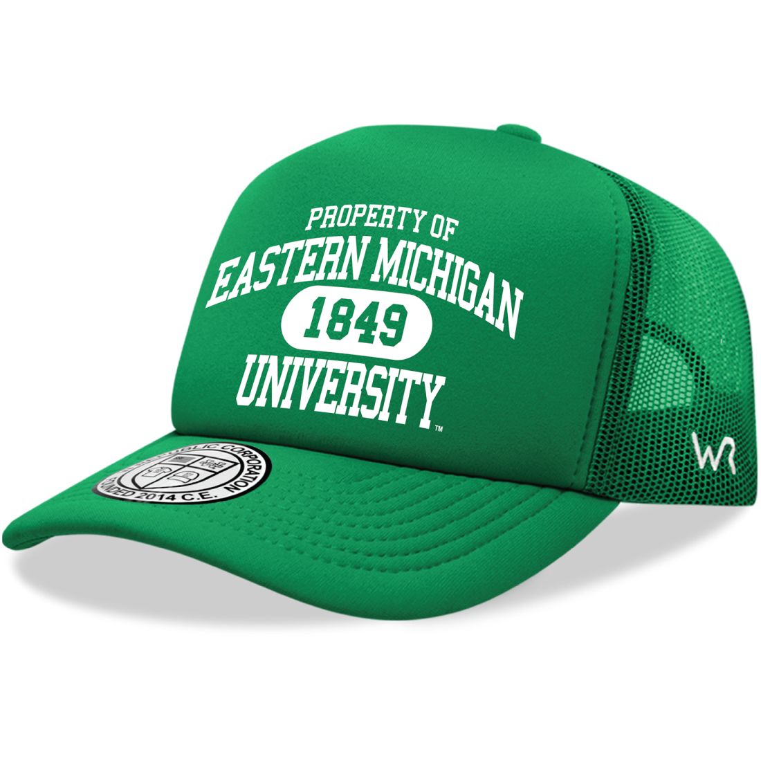 EMU Eastern Michigan University Eagles Property Foam Trucker Hats