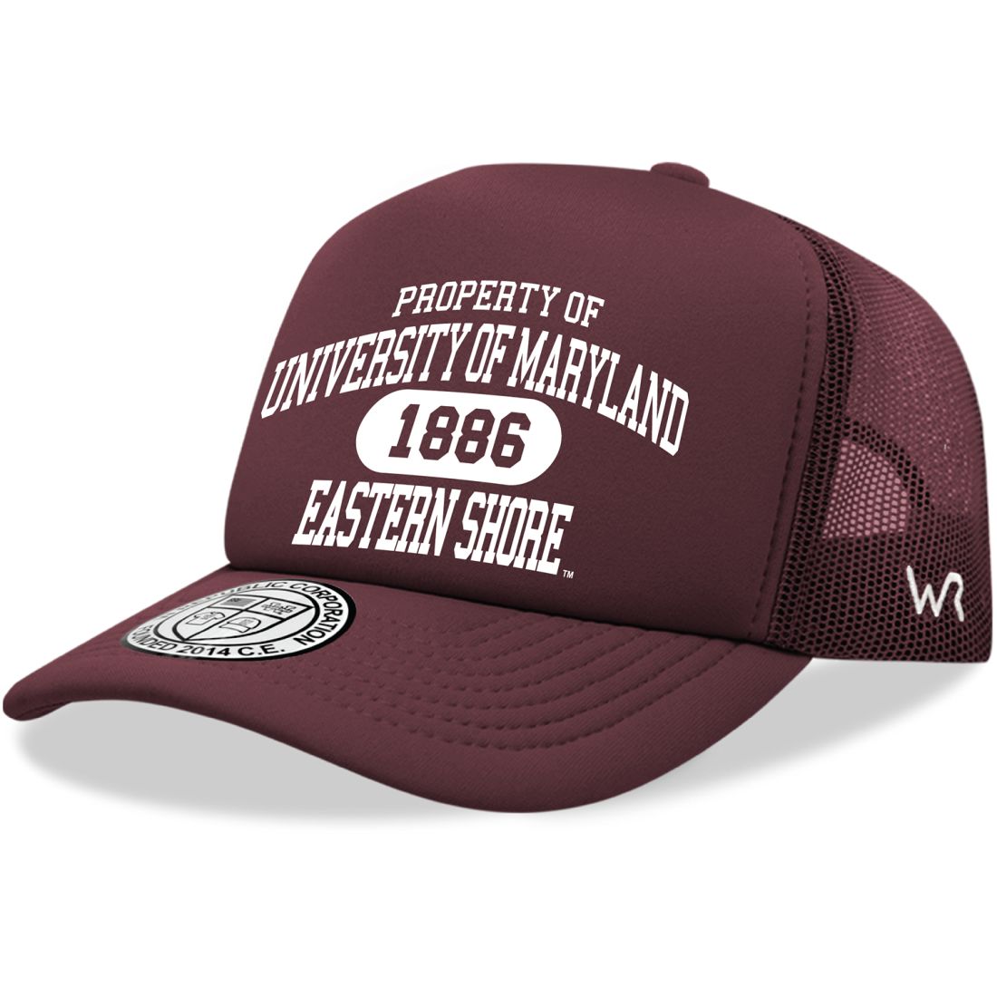 UMES University of Maryland Eastern Shore Hawks Property Foam Trucker Hats