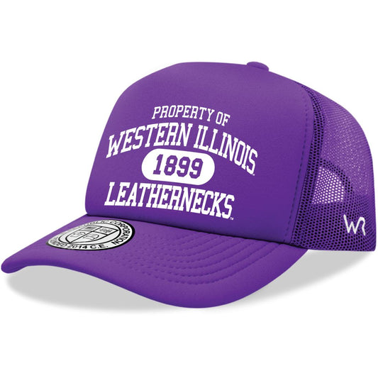 WIU Western Illinois University Leathernecks Property Foam Trucker Hats