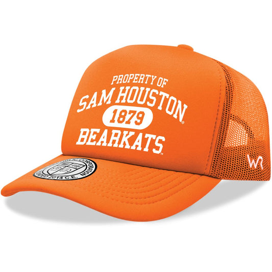 Sam Houston State University Bearkat Property Foam Trucker Hats