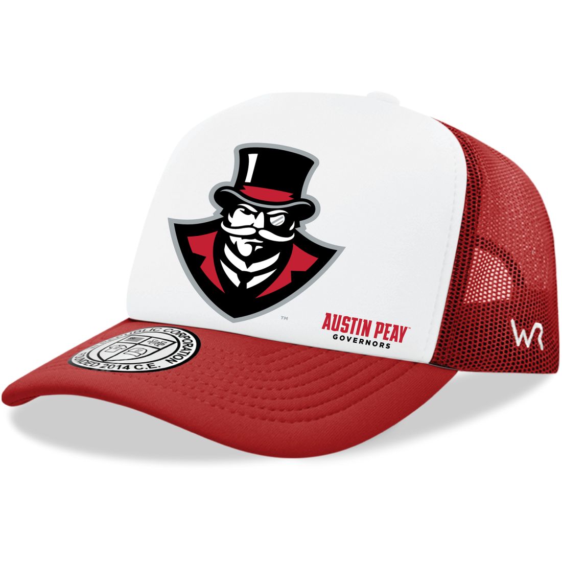 APSU Austin Peay State University Governors Jumbo Foam Trucker Hats