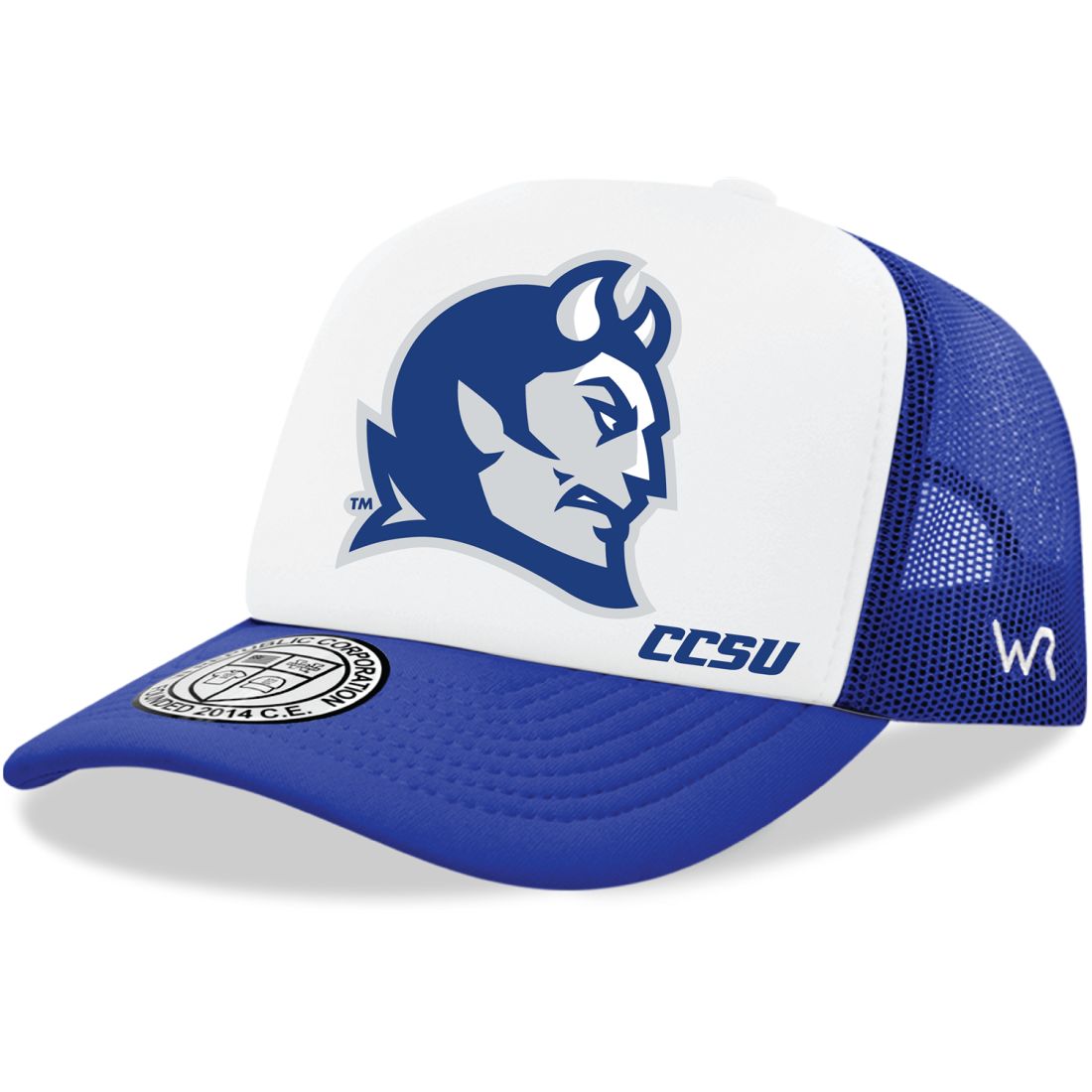 CCSU Central Connecticut State University Blue Devils Jumbo Foam Trucker Hats