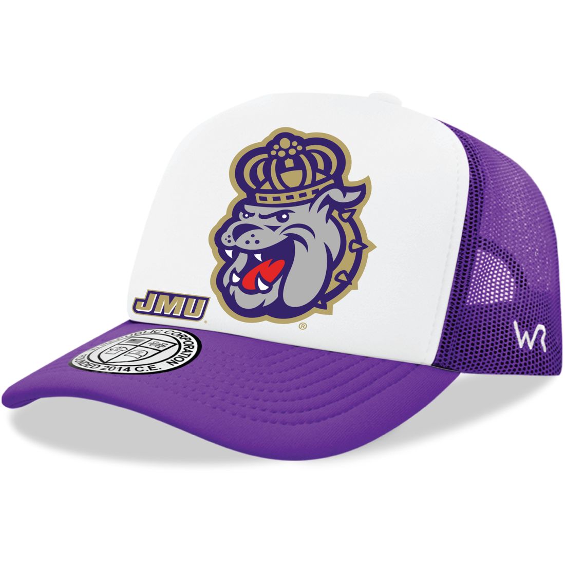 JMU James Madison University Dukes Jumbo Foam Trucker Hats