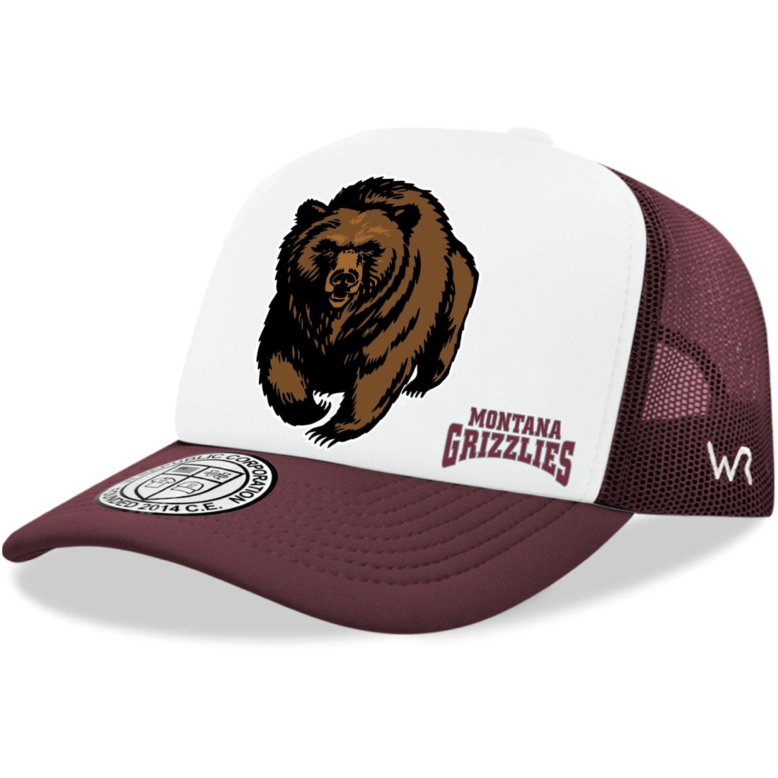 UM University of Montana Grizzlies Jumbo Foam Trucker Hats