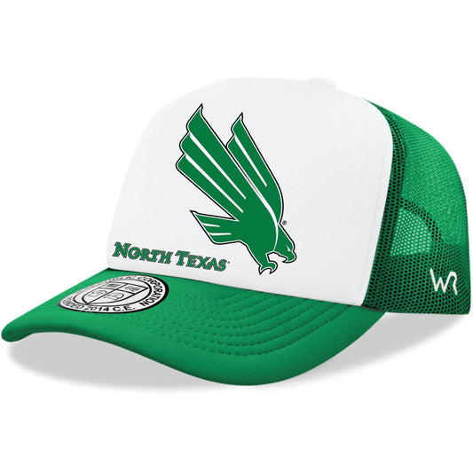 UNT University of North Texas Mean Green Jumbo Foam Trucker Hats