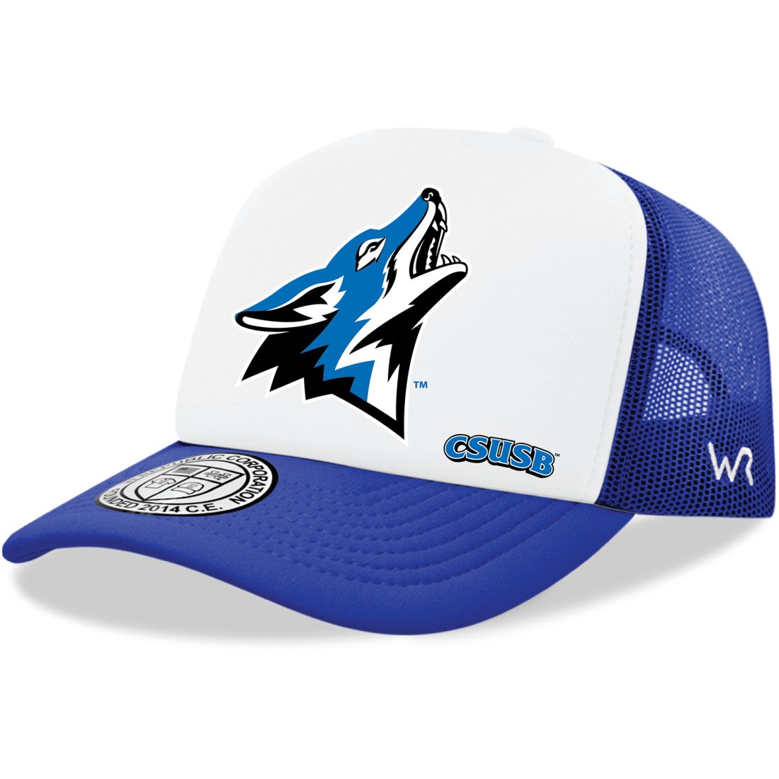 CSUSB California State University San Bernardino Coyotes Jumbo Foam Trucker Hats