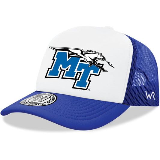 MTSU Middle Tennessee State University Blue Raiders Jumbo Foam Trucker Hats