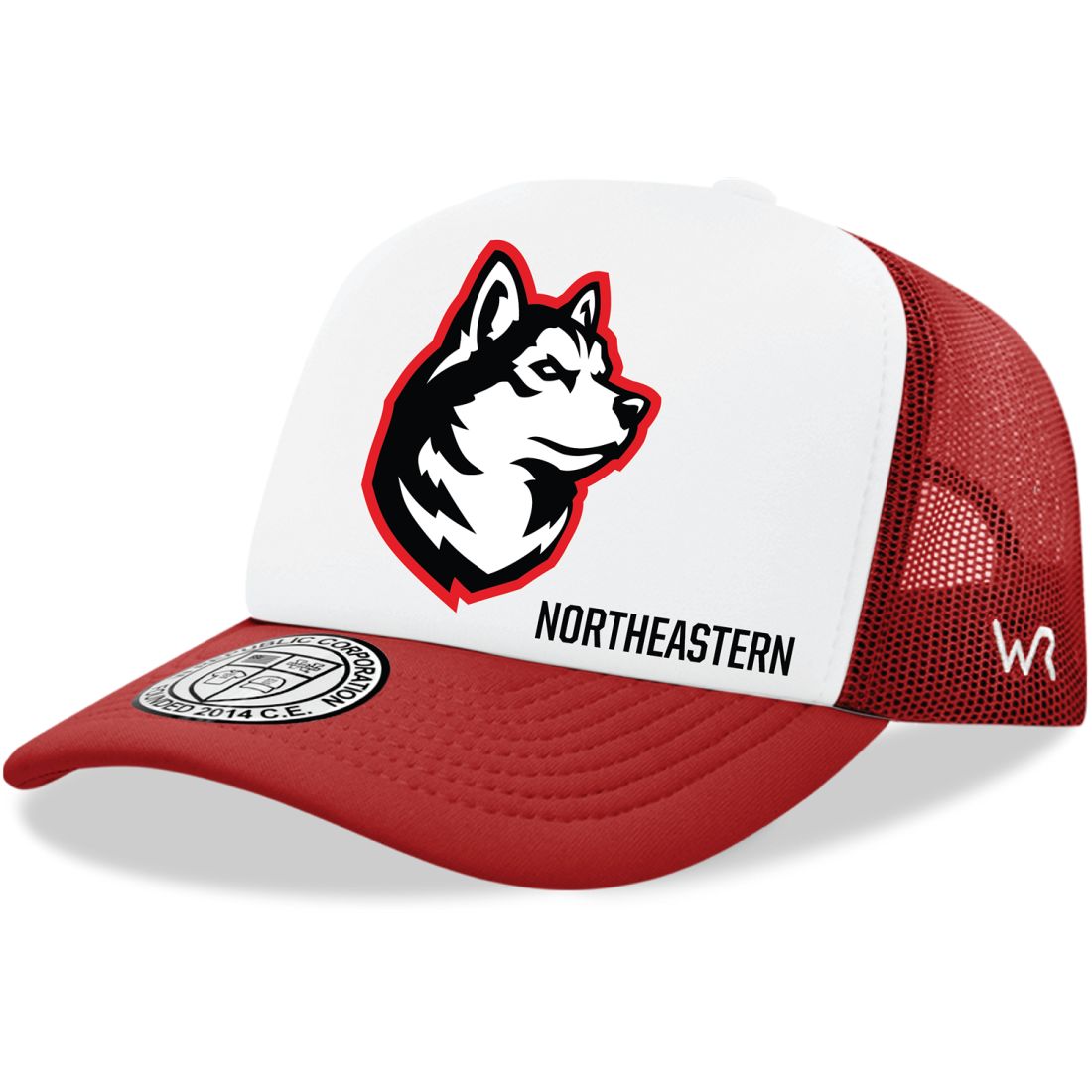 Northeastern University Huskies Jumbo Foam Trucker Hats