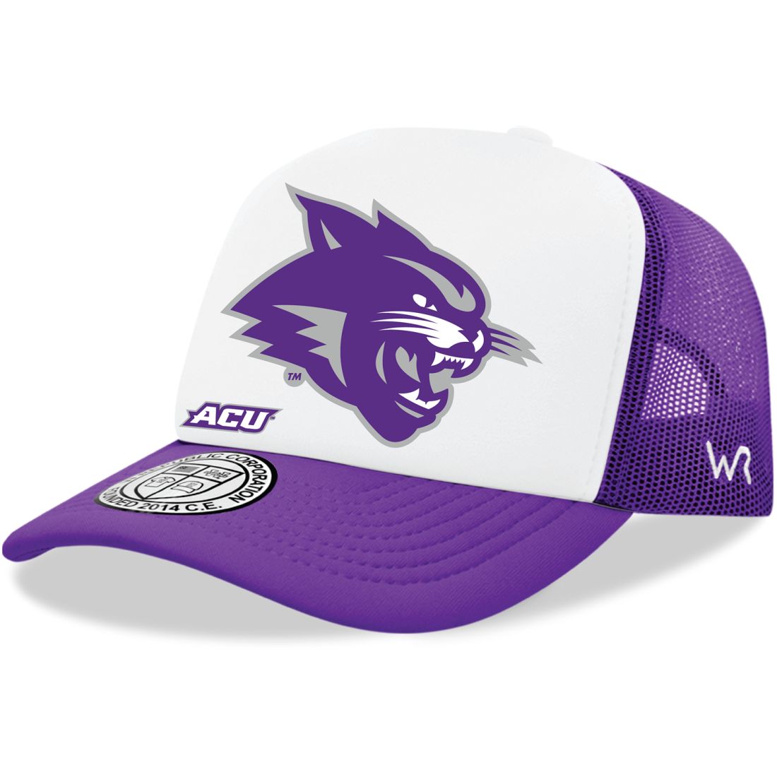 ACU Abilene Christian University Wildcats Jumbo Foam Trucker Hats