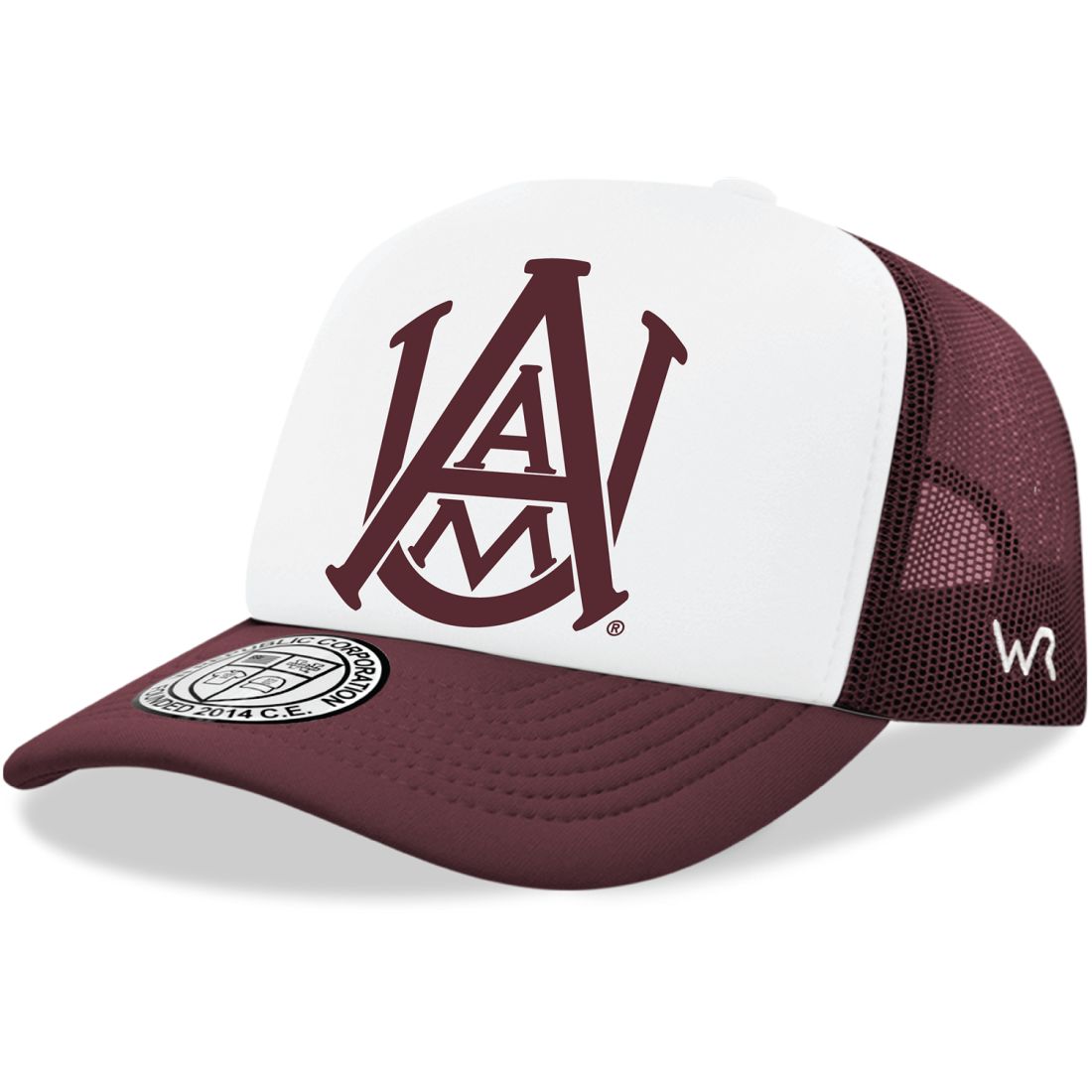 AAMU Alabama A&M University Bulldogs Jumbo Foam Trucker Hats