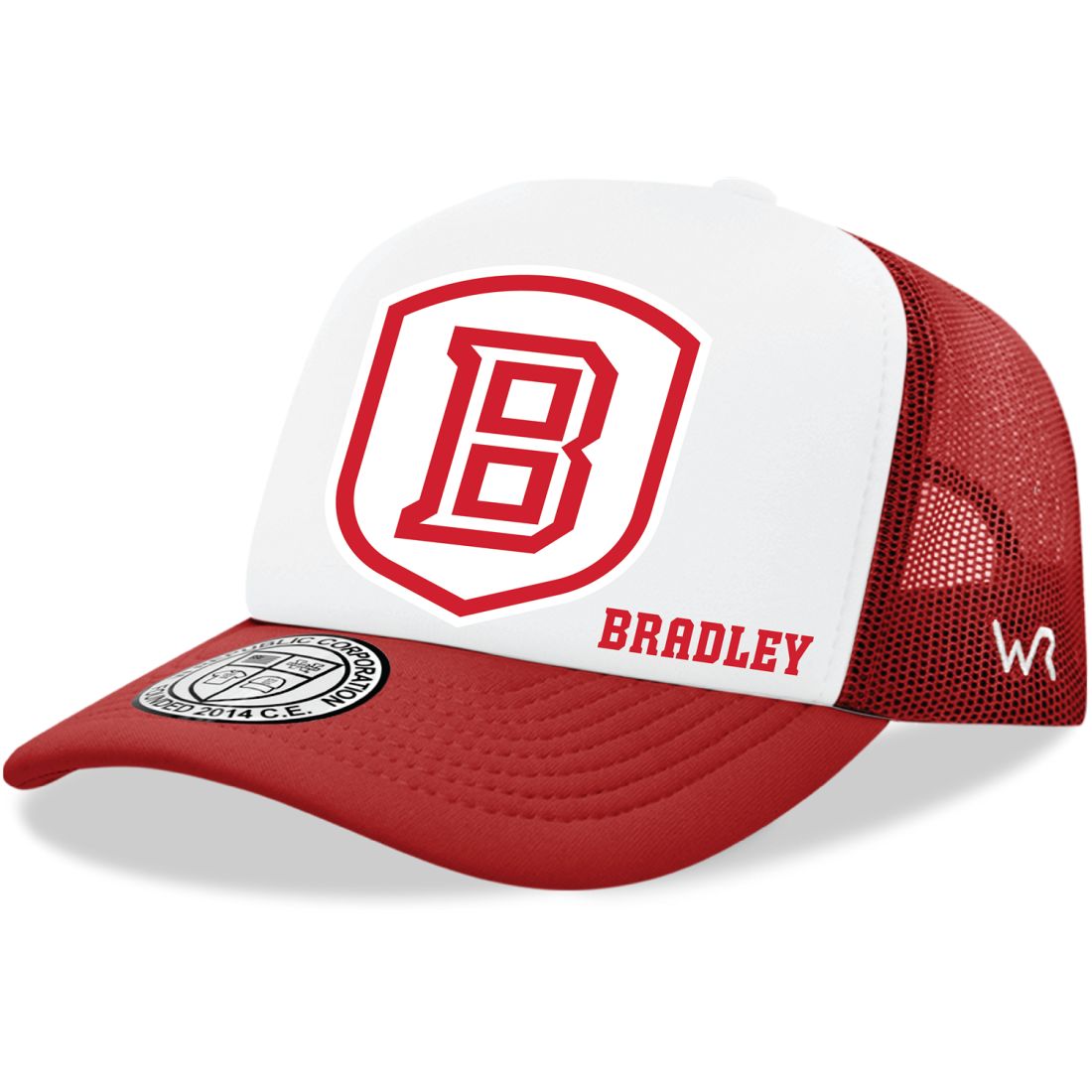 Bradley University Braves Jumbo Foam Trucker Hats