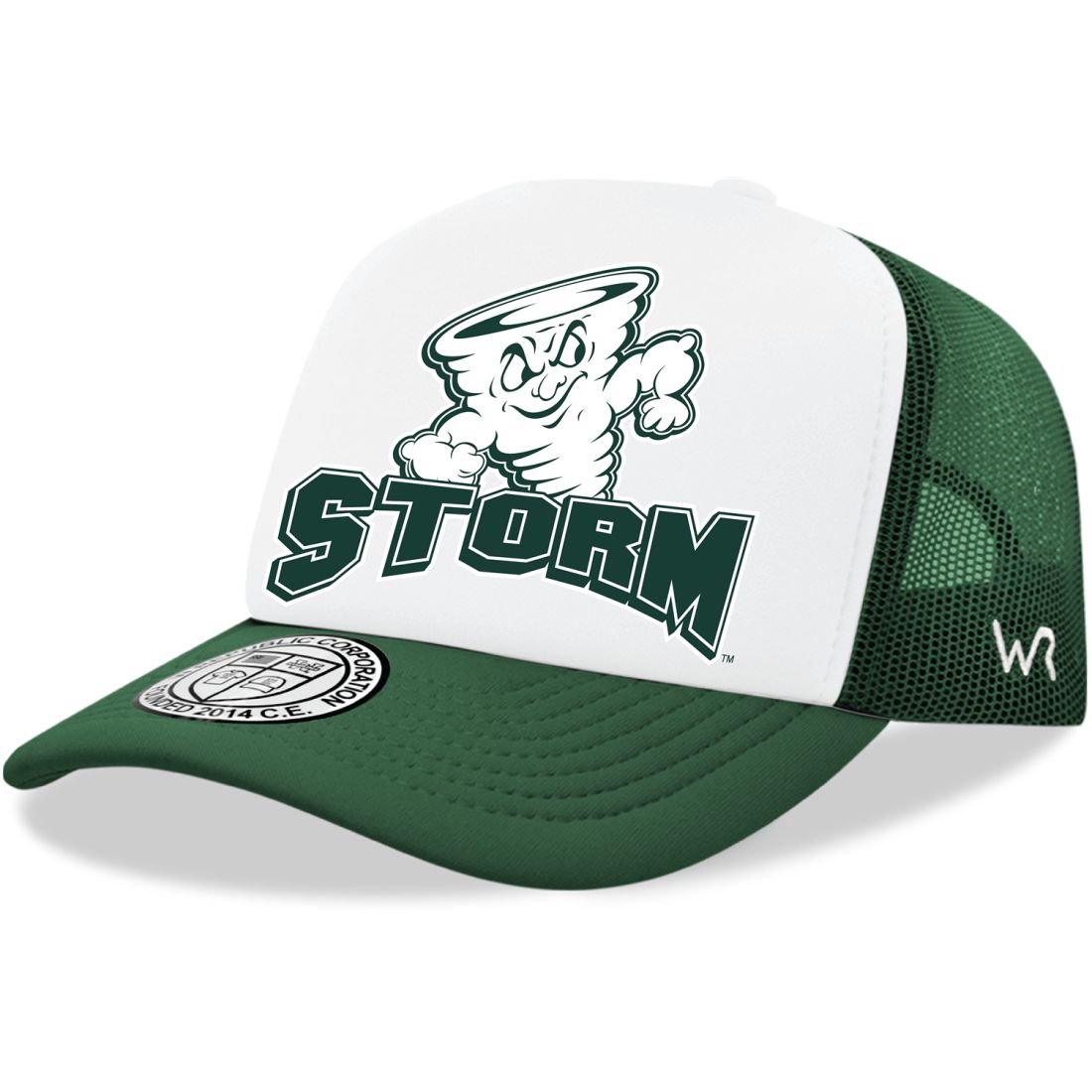 Lake Erie College Storm Jumbo Foam Trucker Hats