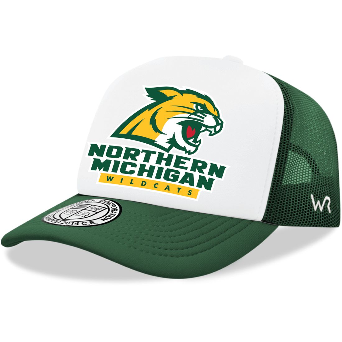 NMU Northern Michigan University Wildcats Jumbo Foam Trucker Hats