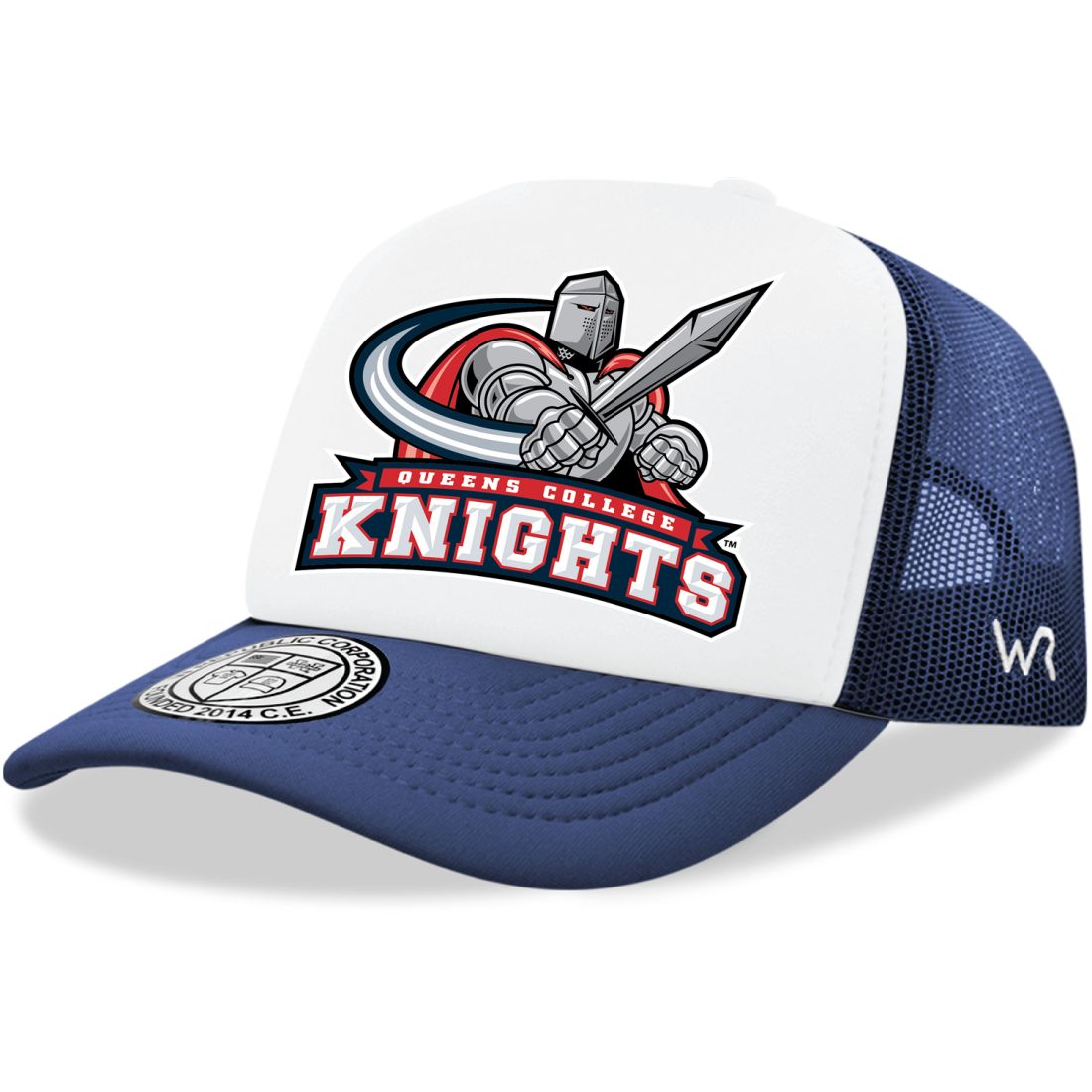 CUNY Queens College Knights Jumbo Foam Trucker Hats Cuny queens college knights jumbo foam trucker hats