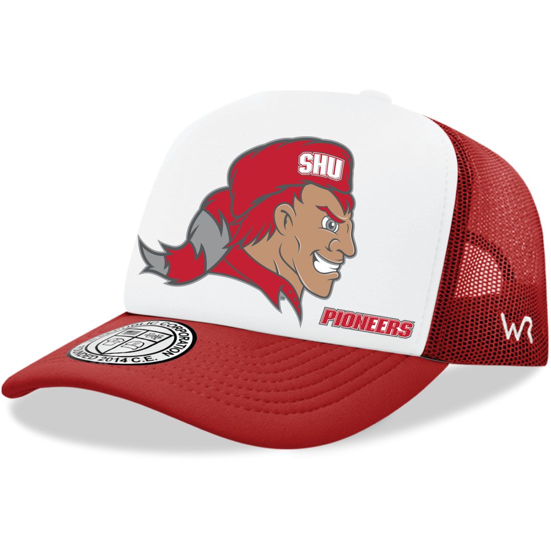 Sacred Heart University Pioneers Jumbo Foam Trucker Hats