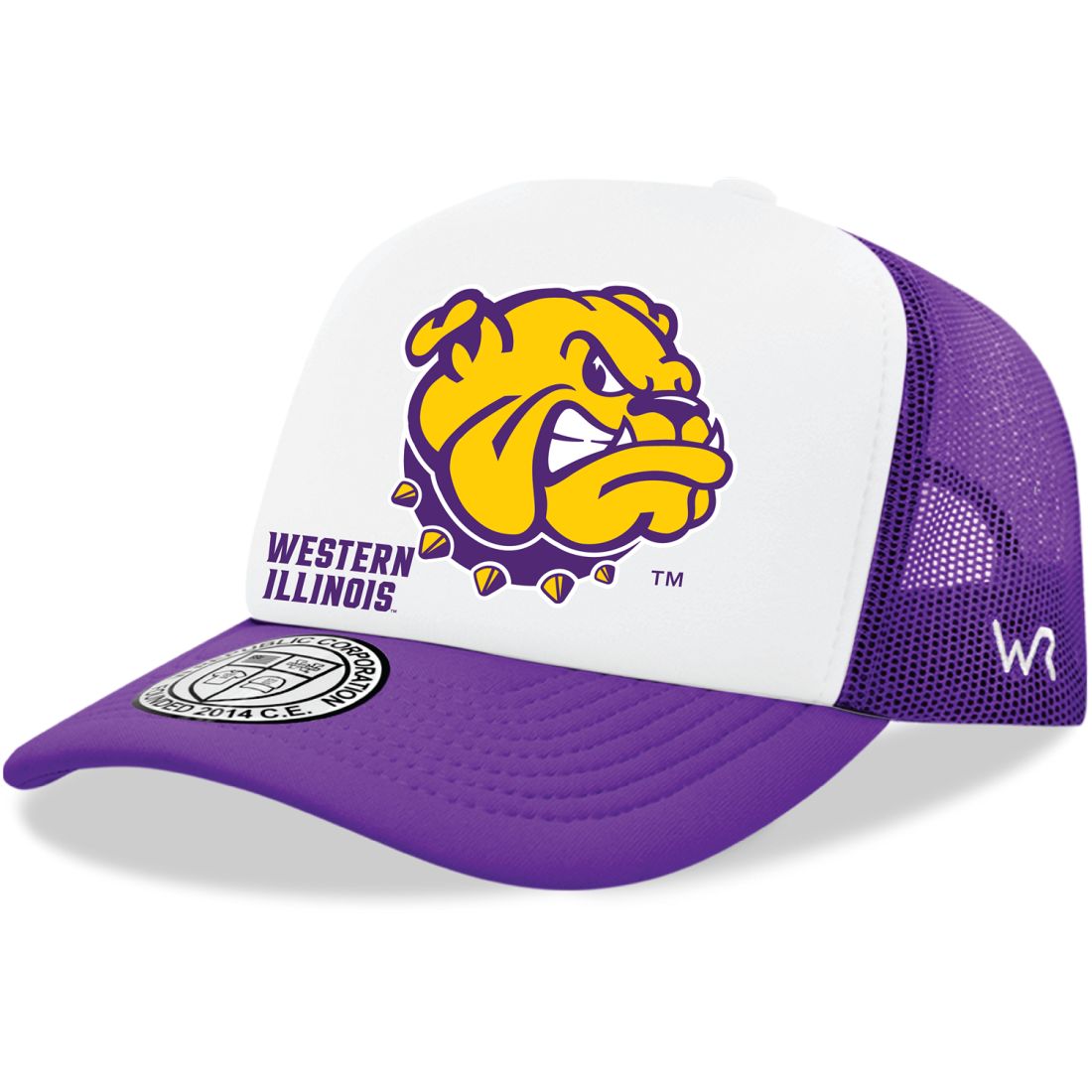 WIU Western Illinois University Leathernecks Jumbo Foam Trucker Hats