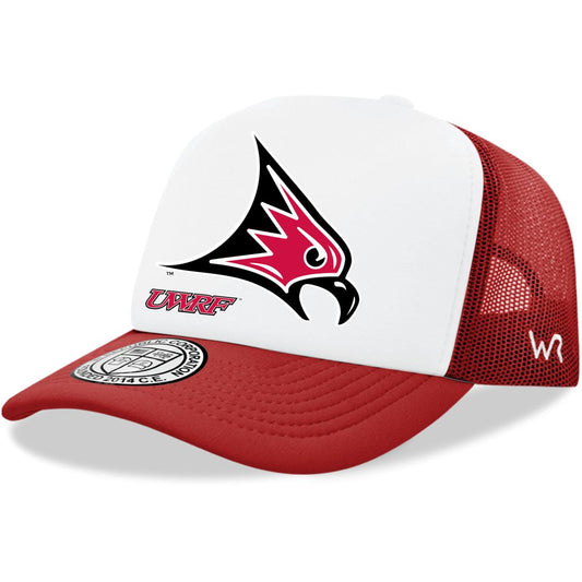 UWRF University of Wisconsin River Falls Falcons Jumbo Foam Trucker Hats