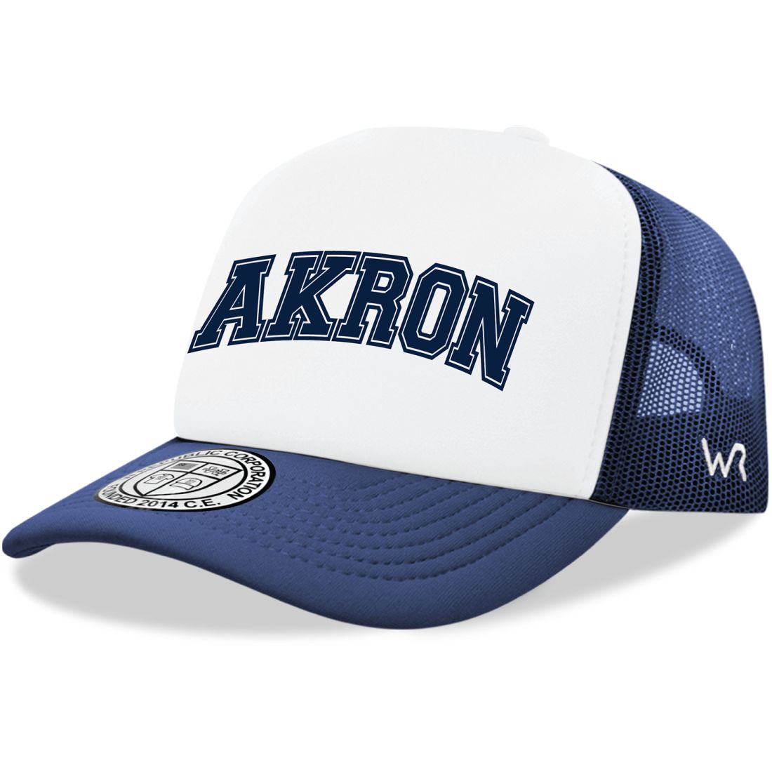 University of Akron Zips Practice Foam Trucker Hats