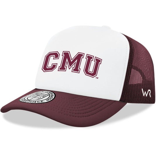 CMU Central Michigan University Chippewas Practice Foam Trucker Hats