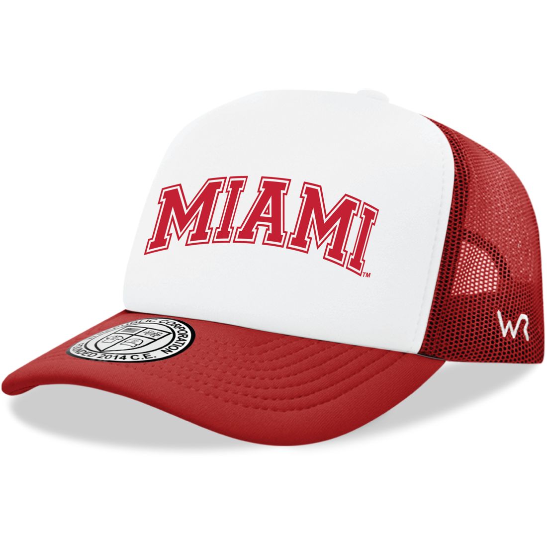 Miami University RedHawks Practice Foam Trucker Hats