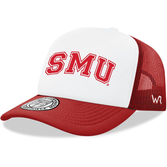 SMU Southern Methodist University Mustangs Practice Foam Trucker Hats