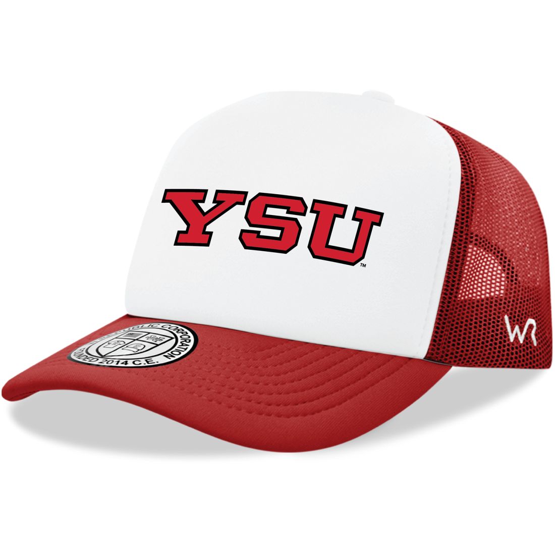 YSU Youngstown State University Penguins Practice Foam Trucker Hats