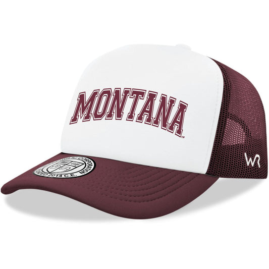 UM University of Montana Grizzlies Practice Foam Trucker Hats