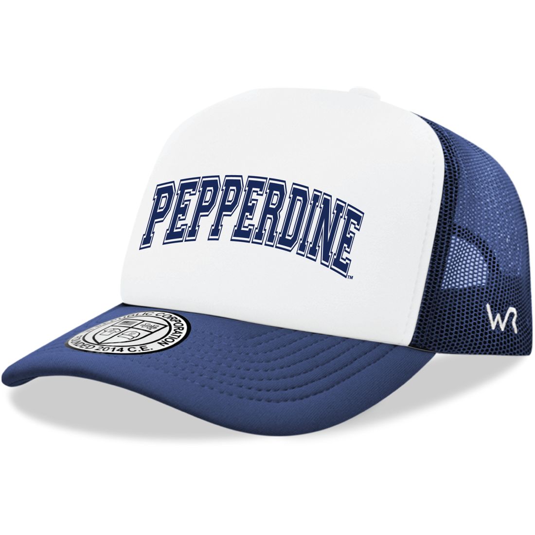Pepperdine University Waves Practice Foam Trucker Hats