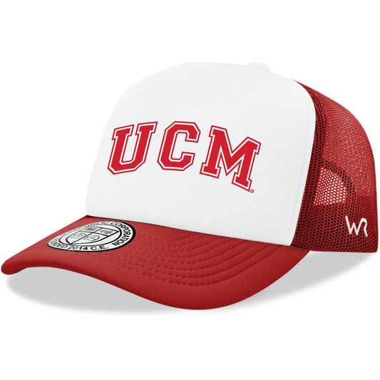 UCM University of Central Missouri Mules Practice Foam Trucker Hats