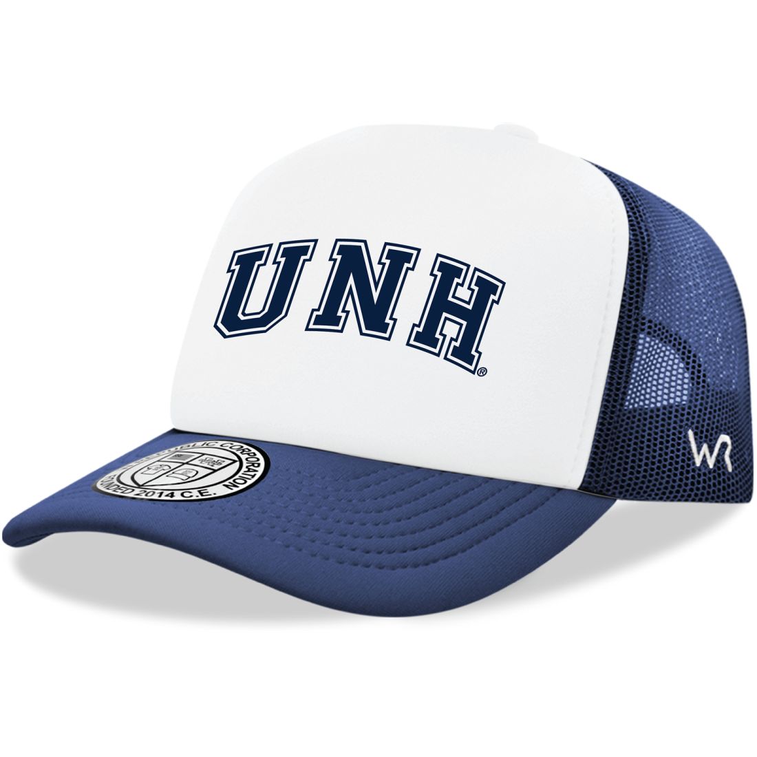 UNH University of New Hampshire Wildcats Practice Foam Trucker Hats