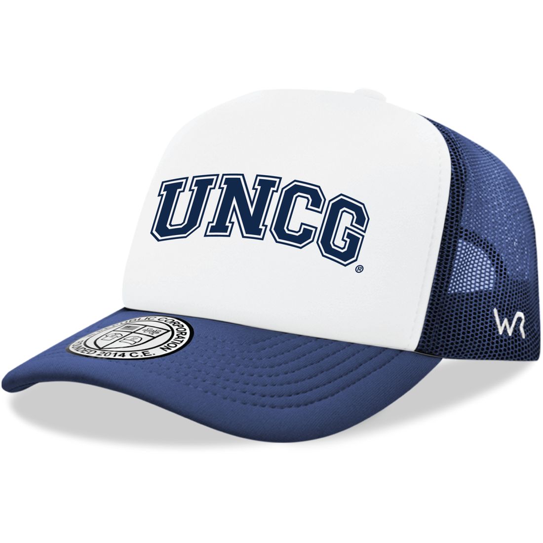 UNCG University of North Carolina at Greensboro Spartans Practice Foam Trucker Hats