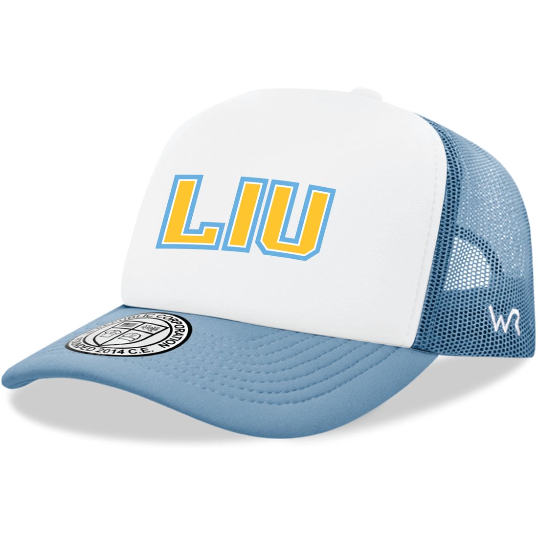 LIU Long Island University Post Pioneers Practice Foam Trucker Hats