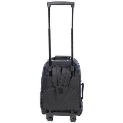 Everest Wheeled Backpack Rolling Carry On Suitcase on Wheels -Small