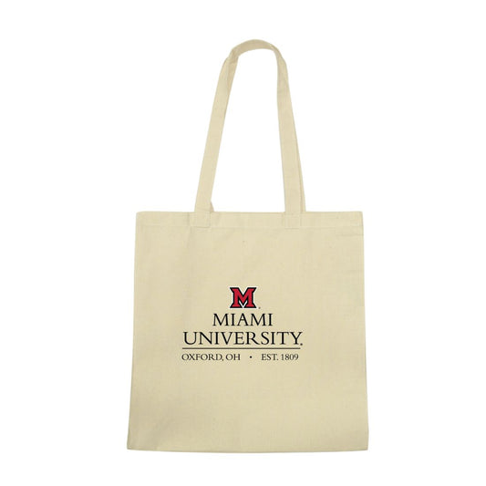 Mouseover Image, Miami University RedHawks Institutional Tote Bag