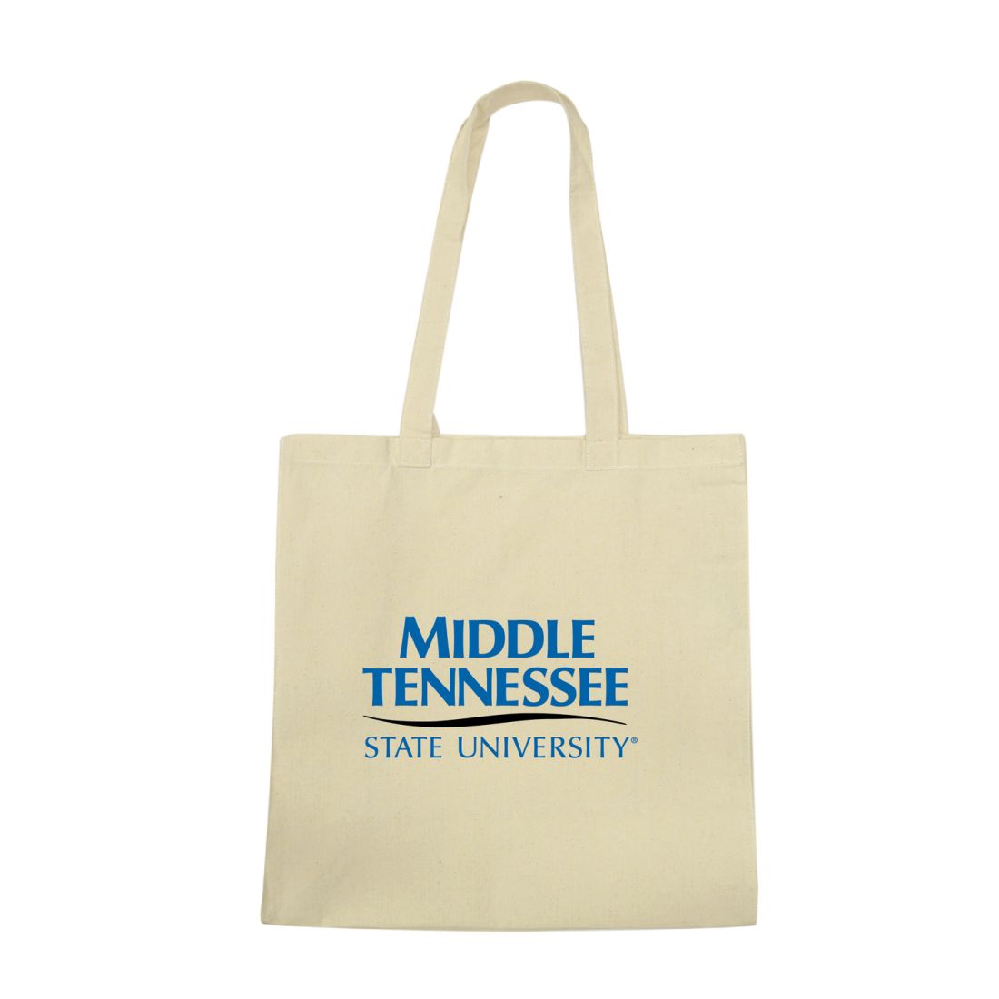 MTSU Middle Tennessee State University Blue Raiders Institutional Tote Bag