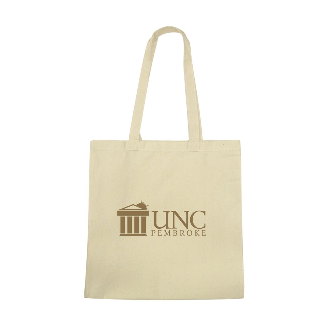 UNCP University of North Carolina at Pembroke Braves Institutional Tote Bag