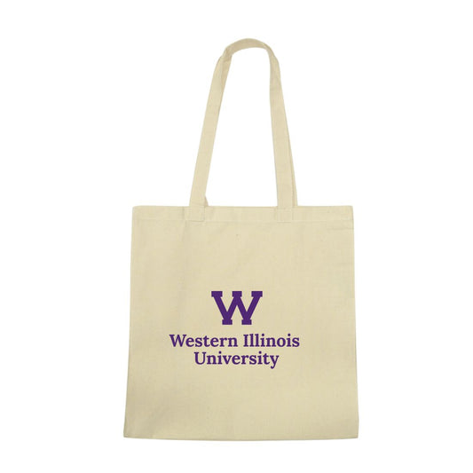 Mouseover Image, WIU Western Illinois University Leathernecks Institutional Tote Bag