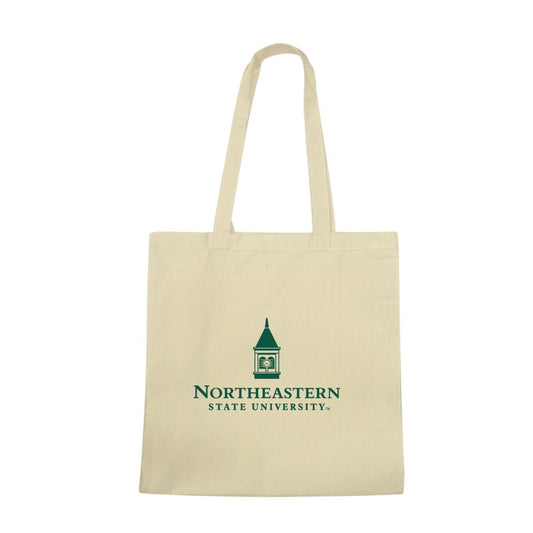 Mouseover Image, NSU Northeastern State University RiverHawks Institutional Tote Bag